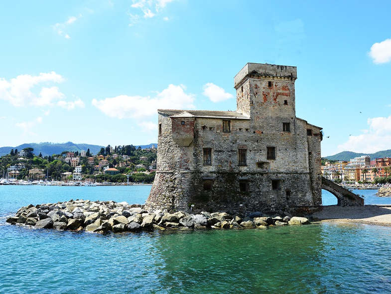 Il Castello sul mare di Rapallo