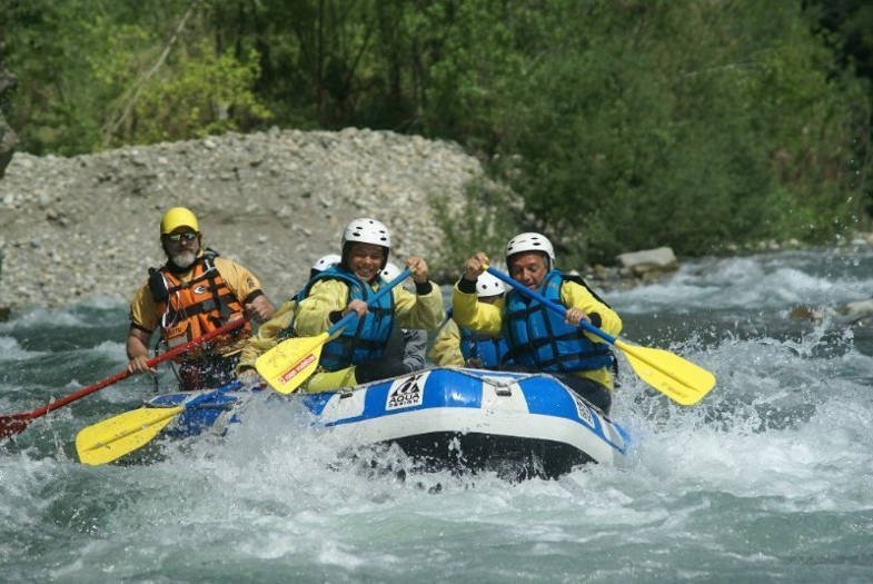 Rafting in val di Vara