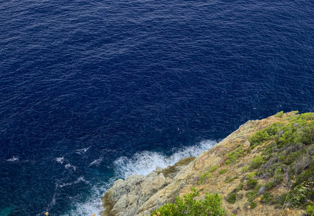 Vista dal Salto della Lepre, Bonassola